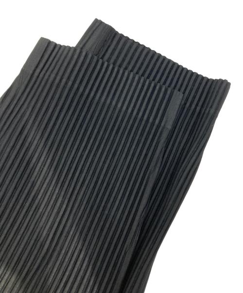 HOMME PLISSE ISSEY MIYAKE（オム プリッセ イッセイ ミヤケ）HOMME PLISSE ISSEY MIYAKE (オム プリッセ イッセイ ミヤケ) プリーツパンツ ブラック サイズ:1の古着・服飾アイテム