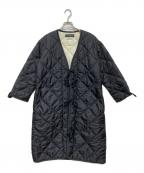 MADISON BLUEマディソンブルー）の古着「LINER COAT D QUILTING COAT（ライナー コート ディー キルティング コート）」｜ブラック