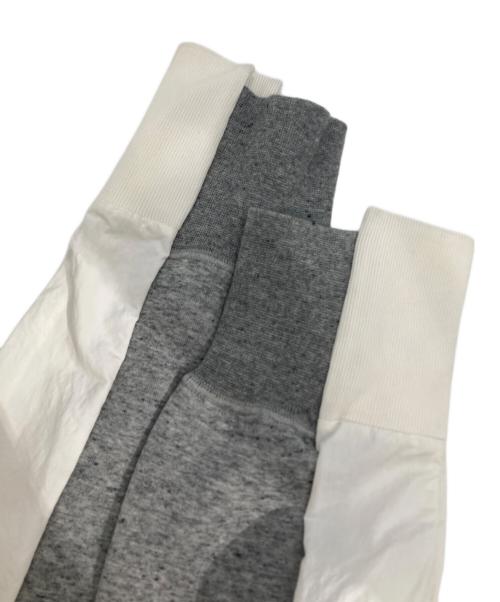 NIKE（ナイキ）NIKE (ナイキ) sacai (サカイ) NRG Pullover Hoodie グレー サイズ:Mの古着・服飾アイテム