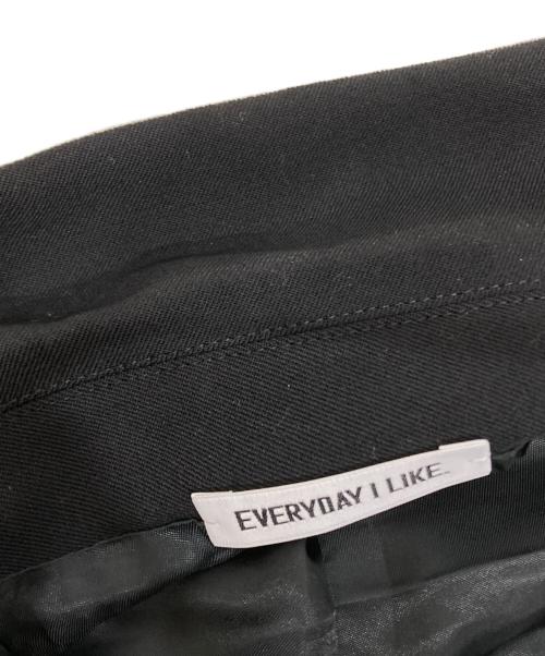 EVERYDAY I LIKE.（エヴリデイ アイ ライク）EVERYDAY I LIKE. (エヴリデイ アイ ライク) Essential ジャケット ブラック サイズ:38の古着・服飾アイテム