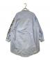 MM6 Maison Margiela (エムエムシックスメゾンマルジェラ) プリント シャツワンピース ブルー サイズ:Ｍ：12000円