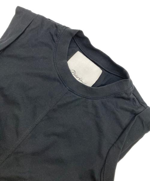 3.1 phillip lim（スリーワンフィリップリム）3.1 phillip lim (スリーワンフィリップリム) ワンピース ブラック×ブルー サイズ:XSの古着・服飾アイテム