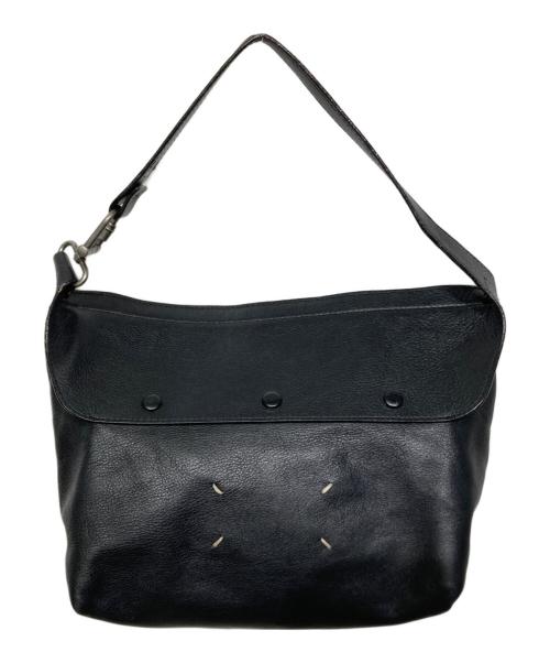 Maison Margiela（メゾンマルジェラ）Maison Margiela (メゾンマルジェラ) 4ステッチ レザーハンドバッグ ブラックの古着・服飾アイテム