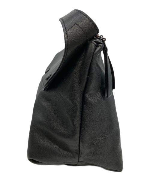 Maison Margiela（メゾンマルジェラ）Maison Margiela (メゾンマルジェラ) 4ステッチ レザーハンドバッグ ブラックの古着・服飾アイテム