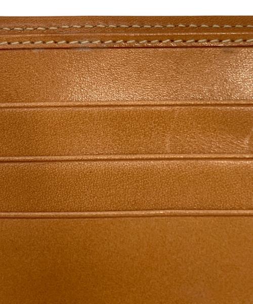 CELINE（セリーヌ）CELINE (セリーヌ) マカダム柄2つ折り財布 ベージュの古着・服飾アイテム