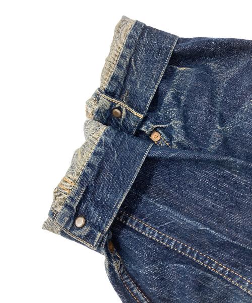 TCB jeans（ティーシービー ジーンズ）TCB jeans (ティーシービー ジーンズ) Two Cat's Blouse Natural Indigo インディゴ サイズ:42の古着・服飾アイテム