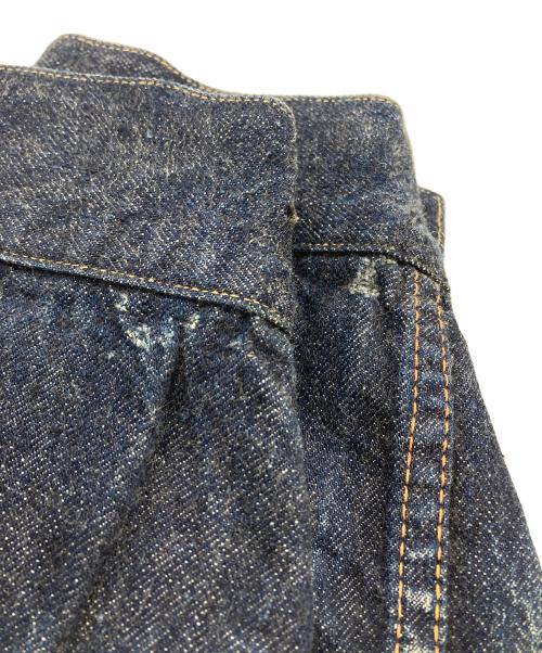 TCB jeans（ティーシービー ジーンズ）TCB jeans (ティーシービー ジーンズ) Two Cat's Blouse Natural Indigo インディゴ サイズ:42の古着・服飾アイテム