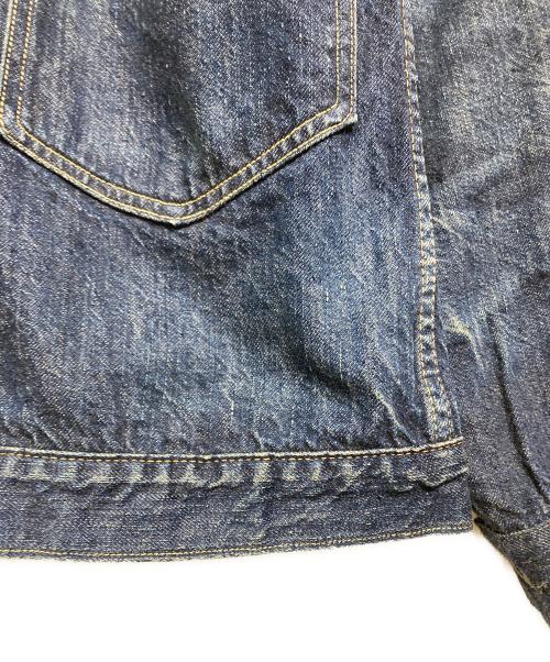 TCB jeans（ティーシービー ジーンズ）TCB jeans (ティーシービー ジーンズ) Two Cat's Blouse Natural Indigo インディゴ サイズ:42の古着・服飾アイテム