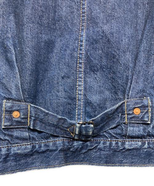 TCB jeans（ティーシービー ジーンズ）TCB jeans (ティーシービー ジーンズ) Two Cat's Blouse Natural Indigo インディゴ サイズ:42の古着・服飾アイテム