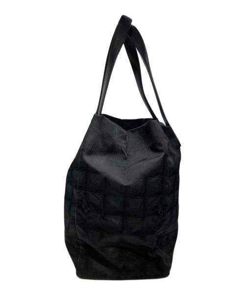 CHANEL（シャネル）CHANEL (シャネル) ニュートラベルライン MM トートバッグ ブラックの古着・服飾アイテム