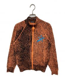 Hysteric Glamour（ヒステリックグラマー）の古着「ジップジャケット」｜オレンジ×ブラック