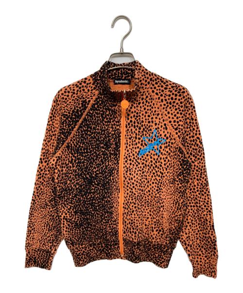 Hysteric Glamour（ヒステリックグラマー）Hysteric Glamour (ヒステリックグラマー) ジップジャケット オレンジ×ブラック サイズ:FREEの古着・服飾アイテム