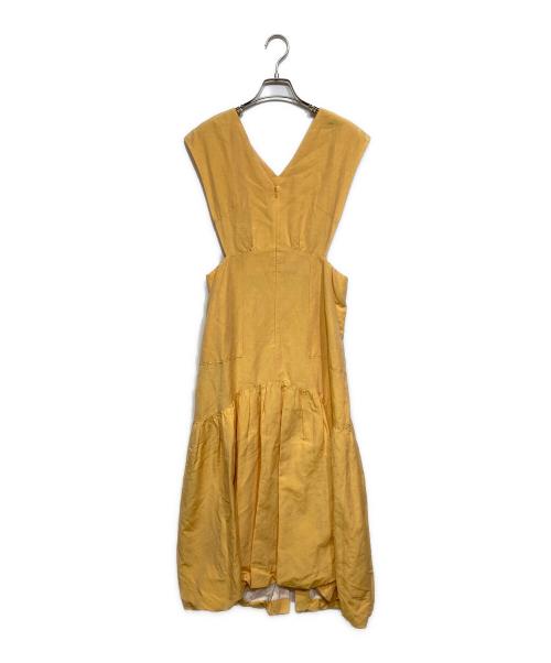 JANE SMITH（ジェーンスミス）JANE SMITH (ジェーンスミス) FRONT ZIP BALOON ワンピース オレンジ サイズ:38の古着・服飾アイテム