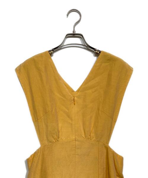 JANE SMITH（ジェーンスミス）JANE SMITH (ジェーンスミス) FRONT ZIP BALOON ワンピース オレンジ サイズ:38の古着・服飾アイテム