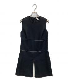 RED VALENTINO（レッドヴァレンティノ）の古着「ノースリーブワンピース」｜ブラック