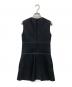RED VALENTINO (レッドヴァレンティノ) ノースリーブワンピース ブラック サイズ:38：8000円