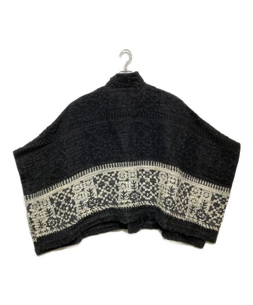 HaaT（ハート）HaaT (ハート) ポンチョ　HA33FJ581 ブラック サイズ:２の古着・服飾アイテム