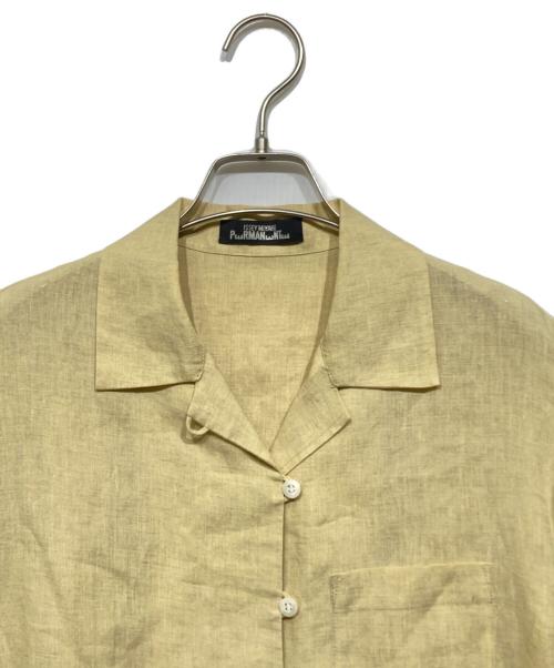 ISSEY MIYAKE PERMANENTE（イッセイミヤケ ペルマネンテ）ISSEY MIYAKE PERMANENTE (イッセイミヤケ ペルマネンテ) ロング丈シャツ イエロー サイズ:2の古着・服飾アイテム