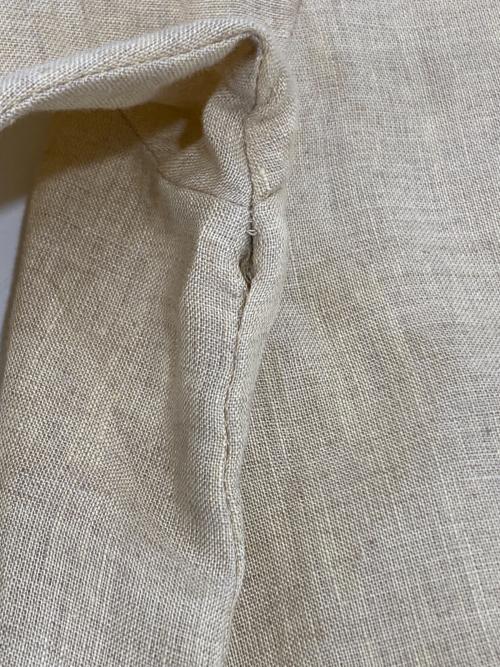 ISSEY MIYAKE PERMANENTE（イッセイミヤケ ペルマネンテ）ISSEY MIYAKE PERMANENTE (イッセイミヤケ ペルマネンテ) ロング丈シャツ イエロー サイズ:2の古着・服飾アイテム