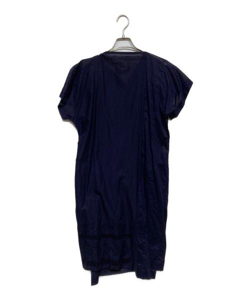 tricot COMME des GARCONS（トリココムデギャルソン）tricot COMME des GARCONS (トリココムデギャルソン) シャツワンピース TI-O024 ネイビー サイズ:Sの古着・服飾アイテム