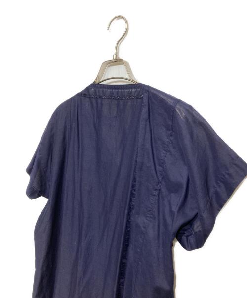 tricot COMME des GARCONS（トリココムデギャルソン）tricot COMME des GARCONS (トリココムデギャルソン) シャツワンピース TI-O024 ネイビー サイズ:Sの古着・服飾アイテム