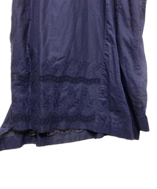 tricot COMME des GARCONS（トリココムデギャルソン）tricot COMME des GARCONS (トリココムデギャルソン) シャツワンピース TI-O024 ネイビー サイズ:Sの古着・服飾アイテム