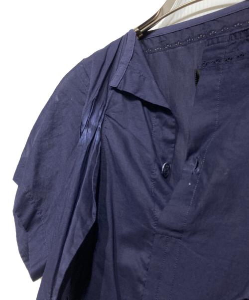 tricot COMME des GARCONS（トリココムデギャルソン）tricot COMME des GARCONS (トリココムデギャルソン) シャツワンピース TI-O024 ネイビー サイズ:Sの古着・服飾アイテム