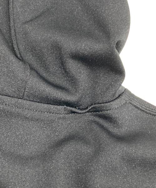 BLACK COMME des GARCONS（ブラックコムデギャルソン）BLACK COMME des GARCONS (ブラックコムデギャルソン) ロングジップパーカー ブラック サイズ:Sの古着・服飾アイテム