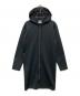 BLACK COMME des GARCONS（ブラックコムデギャルソン）の古着「ロングジップパーカー」｜ブラック