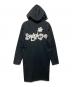 BLACK COMME des GARCONS (ブラックコムデギャルソン) ロングジップパーカー ブラック サイズ:S：14000円