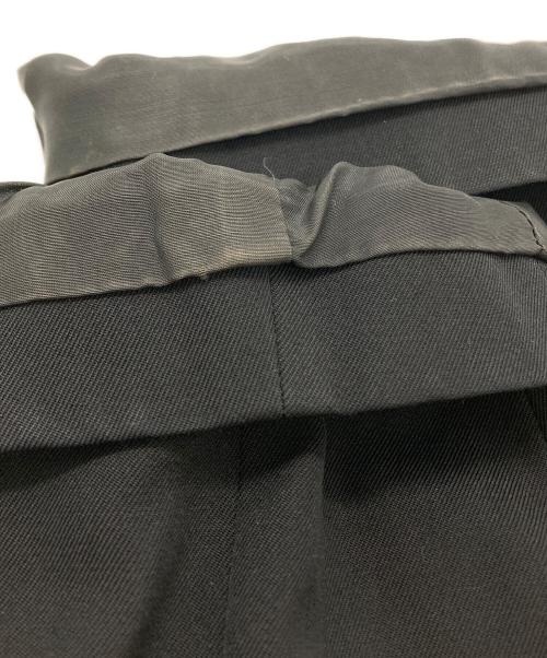 Y's（ワイズ）Y's (ワイズ) 前開きトッパーロングコート ブラック サイズ:4の古着・服飾アイテム
