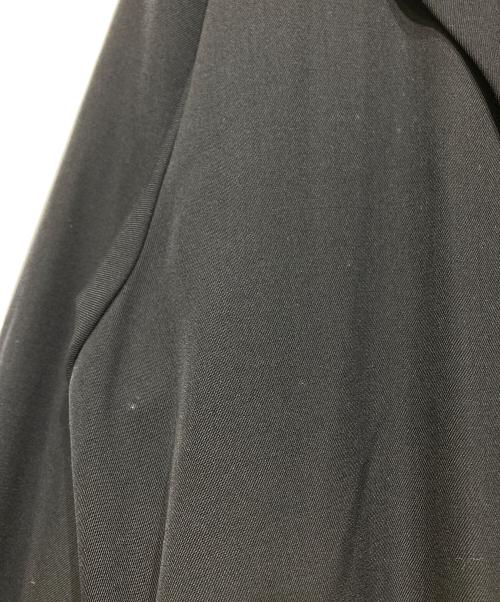 Y's（ワイズ）Y's (ワイズ) 前開きトッパーロングコート ブラック サイズ:4の古着・服飾アイテム