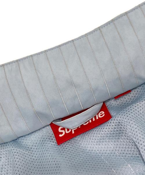 SUPREME（シュプリーム）Supreme (シュプリーム) REFLECTIVE PIN STRIPE TRACK JACKET スカイブルー サイズ:Mの古着・服飾アイテム