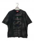 DIESELディーゼル）の古着「プリントTシャツ」｜ブラック