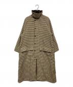 Barbourバブアー）の古着「BURGHLEY WILLIAM BLISS（バーリーウィリアムブリス）」｜ブラウン×ベージュ