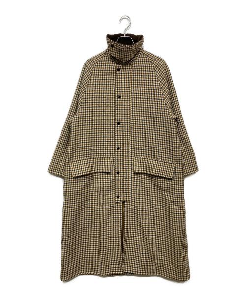 Barbour（バブアー）Barbour (バブアー) BURGHLEY WILLIAM BLISS（バーリーウィリアムブリス） ブラウン×ベージュ サイズ:10の古着・服飾アイテム