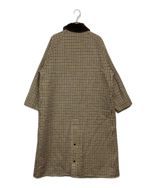 Barbour（バブアー）Barbour (バブアー) BURGHLEY WILLIAM BLISS（バーリーウィリアムブリス） ブラウン×ベージュ サイズ:10の古着・服飾アイテム