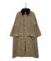 Barbour (バブアー) BURGHLEY WILLIAM BLISS（バーリーウィリアムブリス） ブラウン×ベージュ サイズ:10：35000円