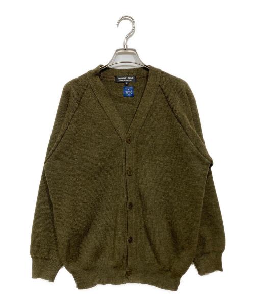 COMME des GARCONS HOMME DEUX（コムデギャルソン オム ドゥ）COMME des GARCONS HOMME DEUX (コムデギャルソン オム ドゥ) Vネックカーディガン オリーブ サイズ:Mの古着・服飾アイテム