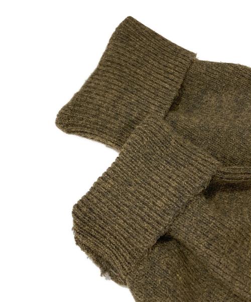 COMME des GARCONS HOMME DEUX（コムデギャルソン オム ドゥ）COMME des GARCONS HOMME DEUX (コムデギャルソン オム ドゥ) Vネックカーディガン オリーブ サイズ:Mの古着・服飾アイテム