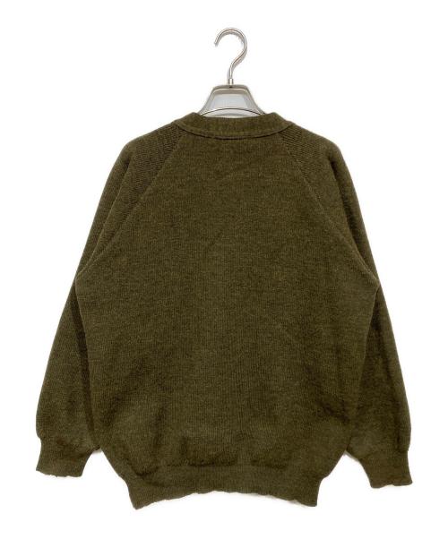 COMME des GARCONS HOMME DEUX（コムデギャルソン オム ドゥ）COMME des GARCONS HOMME DEUX (コムデギャルソン オム ドゥ) Vネックカーディガン オリーブ サイズ:Mの古着・服飾アイテム