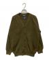 COMME des GARCONS HOMME DEUX（コムデギャルソン オム ドゥ）の古着「Vネックカーディガン」｜オリーブ