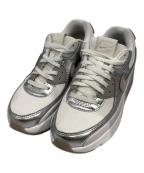 NIKEナイキ）の古着「AIR MAX 90 LV8」｜ホワイト×シルバー