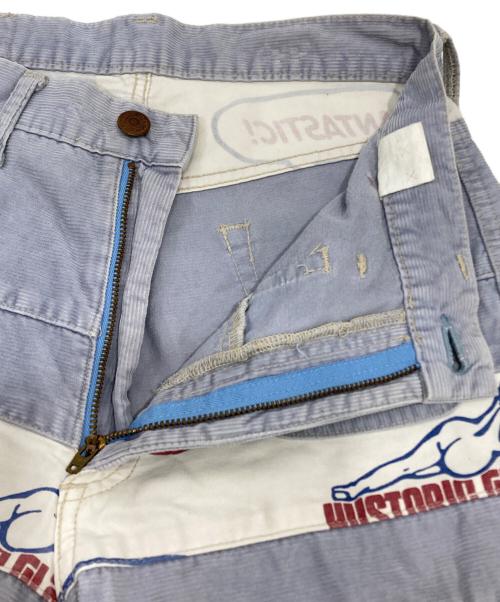 Hysteric Glamour（ヒステリックグラマー）Hysteric Glamour (ヒステリックグラマー) KINKY ツギハギコーデュロイパンツ パープル サイズ:不明の古着・服飾アイテム