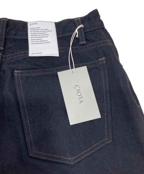 CIOTA（シオタ）CIOTA (シオタ) Wide Tapered 5 Pocket Pants ブラック サイズ:30の古着・服飾アイテム