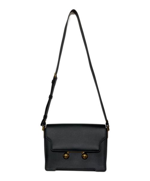 MARNI（マルニ）MARNI (マルニ) Trunkaroo ミディアムショルダーバッグ ブラックの古着・服飾アイテム