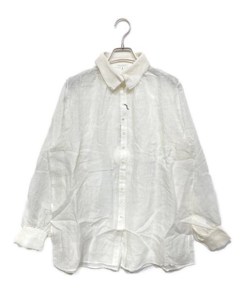 yunahica（ユナヒカ）yunahica (ユナヒカ) フリルブラウス ホワイト サイズ:2の古着・服飾アイテム