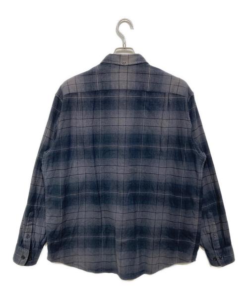 SUPREME（シュプリーム）Supreme (シュプリーム) shadow plaid flannel shirt グレー サイズ:Lの古着・服飾アイテム