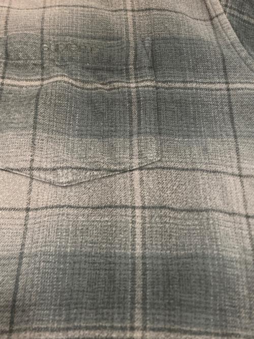 SUPREME（シュプリーム）Supreme (シュプリーム) shadow plaid flannel shirt グレー サイズ:Lの古着・服飾アイテム