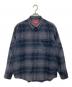 Supreme（シュプリーム）の古着「shadow plaid flannel shirt」｜グレー